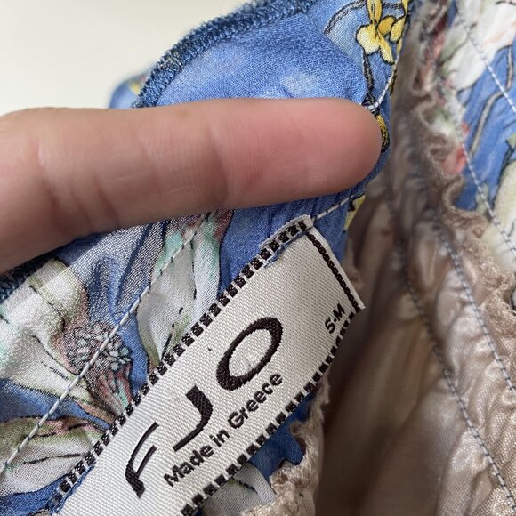 Fjo Off the Shoulder Floral Dress - Made in Greece - Picture 2 of 4